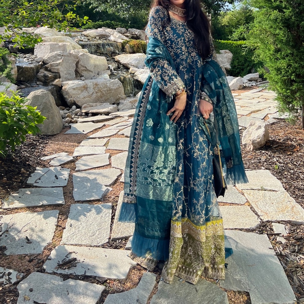 Pakistani Floor Length Dress